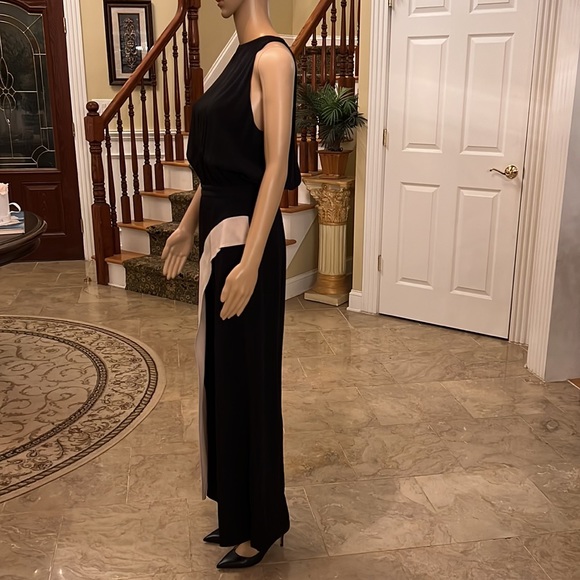 Alexis Deanne Contrast Wrap Jumpsuit 2 - Picture 7 of 8